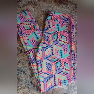 Reebok Kids Colorful Patterned Leggings